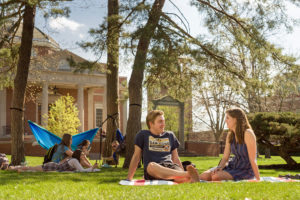 Students on the Quad